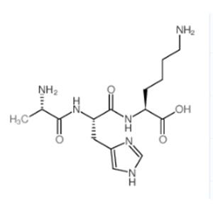 H-Ala-His-Lys-OH acetate salt