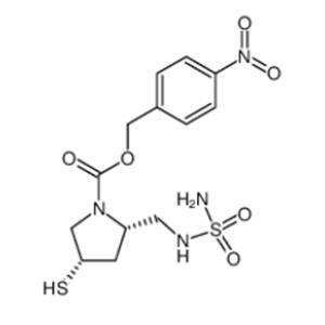 (2R,4S)-4-nitrobenzyl 4-Mercapto-2-((sulfaMoylaMino)Methyl)pyrrolidine-1-carboxylate