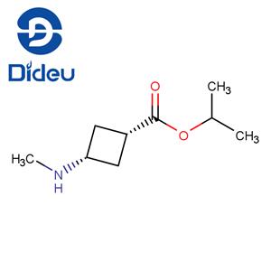 Cyclobutanecarboxylic acid, 3-(methylamino)-, 1-methylethyl ester, cis-