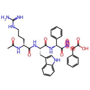 Acetylarginyltryptophyl Diphenylglycine