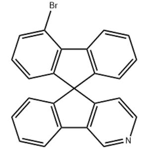 Spiro[9H-fluorene-9,5'-[5H]indeno[1,2-c]pyridine], 4-bromo-