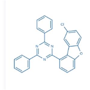 2-(8-Chlorodibenzo[b,d]furan-1-yl)-4,6-diphenyl-1,3,5-triazine
