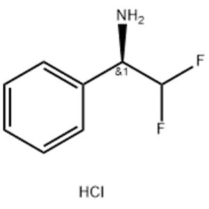 (αR)-α-(Difluoromethyl)-benzenemethanamine Hydrochloride