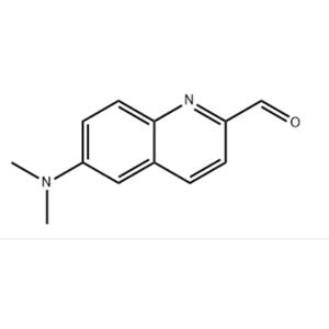 2-Quinolinecarboxaldehyde, 6-(dimethylamino)-