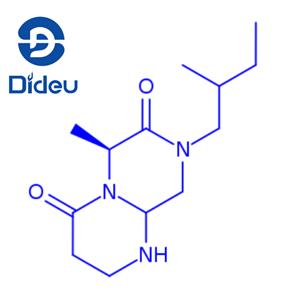 2H-Pyrazino[1,2-a]pyrimidine-4,7(3H,6H)-dione, tetrahydro-6-methyl-8-(2-methylbutyl)-, (6S)-