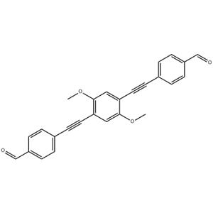 Benzaldehyde, 4,4'-[(2,5-dimethoxy-1,4-phenylene)di-2,1-ethynediyl]bis-