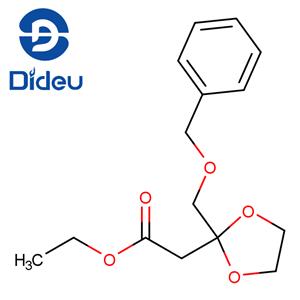 1,3-Dioxolane-2-acetic acid, 2-[(phenylmethoxy)methyl]-, ethyl ester