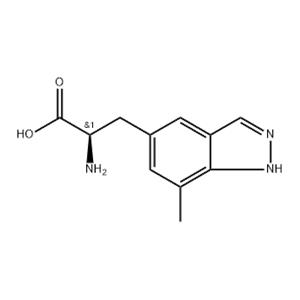 1H-Indazole-5-propanoic acid, α-amino-7-methyl-, (αR)-