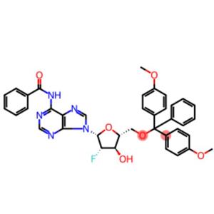 N6-Benzoyl-5'-O-(4,4'-dimethoxytrityl)-2'-fluoro-2'-deoxy-arabinoadenosine