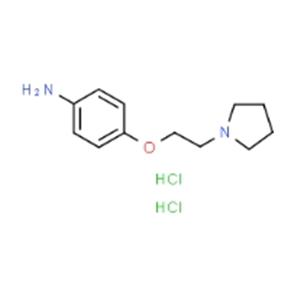 4-(2-pyrrolidin-1-yl-ethoxy)-phenylamine dihydrochloride