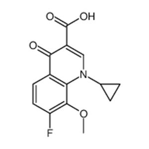 1-CYCLOPROPYL-7-FLUORO-8-METHOXY-4-OXO-1,4-DIHYDROQUINOLINE-3-CARBOXYLIC ACID