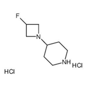 Piperidine, 4-(3-fluoro-1-azetidinyl)-, hydrochloride (1:2)