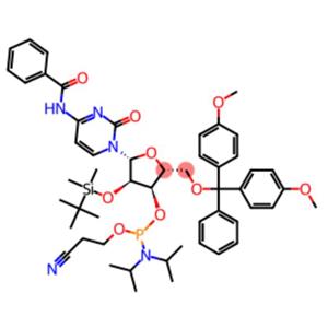 N-blocked-5'-O-DMT-2'-O-TBDMS CED cytidine phosphoramidite