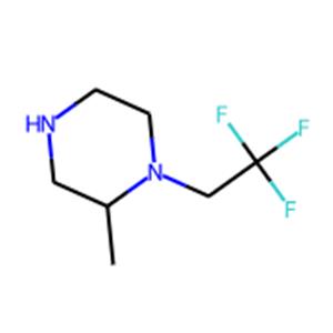 2-Methyl-1-(2,2,2-trifluoroethyl)piperazine