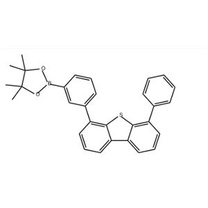Dibenzothiophene, 4-phenyl-6-[3-(4,4,5,5-tetramethyl-1,3,2-dioxaborolan-2-yl)phenyl]-
