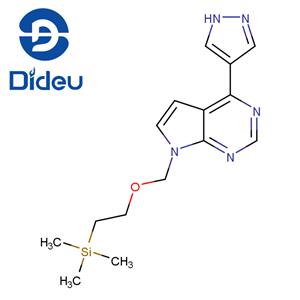 4-(1H-Pyrazol-4-yl)-7-((2-(trimethylsilyl)ethoxy)methyl)-7H-pyrrolo[2,3-d]pyrimidine