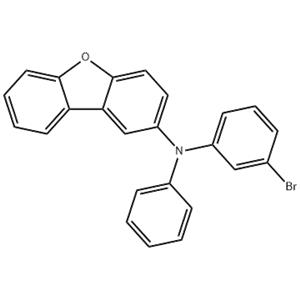 N-(3-bromophenyl)-N-phenyldibenzo[b,d]furan-2-amine