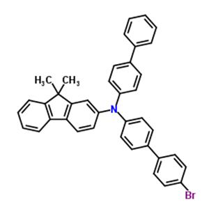 9H-Fluoren-2-amine, N-[1,1'-biphenyl]-4-yl-N-(4'-bromo[1,1'-biphenyl]-4-yl)-9,9-dimethyl-
