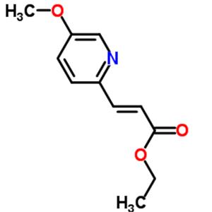 Ethyl (2E)-3-(5-methoxy-2-pyridinyl)acrylate