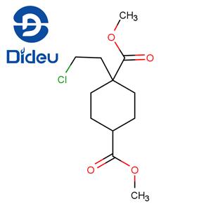 1-(2-CHLOROETHYL)CYCLOHEXANE-1,4-DICARBOXYLIC ACID DIMETHYL ESTER