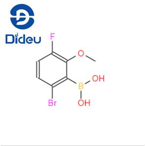 2-Borono-3-bromo-6-fluoroanisole