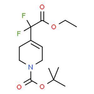 tert-butyl 4-(2-ethoxy-1,1-difluoro-2-oxoethyl)-5,6-dihydropyridine-1(2H)-carboxylate
