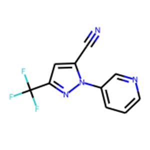 1-(3-Pyridinyl)-3-(trifluoromethyl)-1H-pyrazole-5-carbonitrile