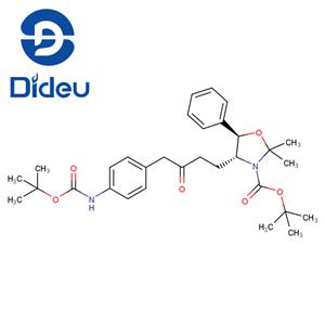 tert-butyl(4R,5R)-4-(4-(4-((tert-butoxycarbonyl)amino)phenyl)-3-oxobutyl)-2,2-dimethyl-5-phenyloxazolidine-3-carboxylate