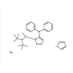 (s)-1-[(r)-2-(diphenylphosphino)ferrocenyl]-ethyldi-tert.-butylphosphine
