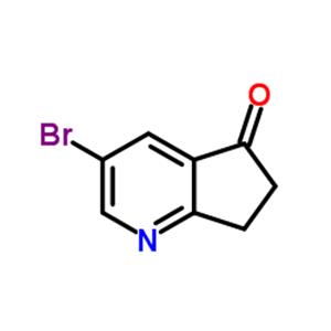 3-BROMO-5H,6H,7H-CYCLOPENTA[B]PYRIDIN-5-ONE