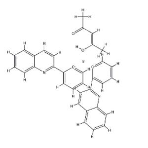 Bis(2-phenylquinoline)(acetylacetonate)iridium(III)