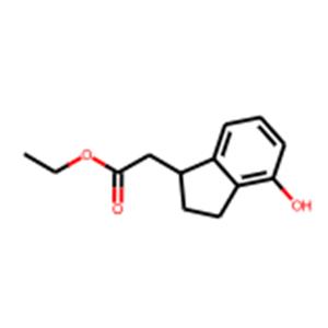 ethyl 2-(4-hydroxy-2,3-dihydro-1H-inden-1-yl)acetate