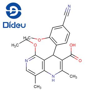 4-(4-cyano-2-methoxyphenyl)-5-ethoxy-2,8-dimethyl-1,4-dihydro-1,6-naphthyridine-3-carboxylic acid