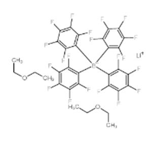 lithium tetrakis(pentafluorophenyl)borate-ethyl ether complex