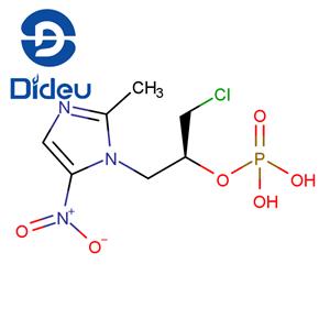 1H-Imidazole-1-ethanol, α-(chloromethyl)-2-methyl-5-nitro-, dihydrogen phosphate (ester), (αS)- (9CI)