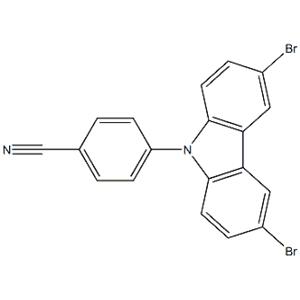 4-(3,6-dibromo-9H-carbazol-9-yl)benzonitrile