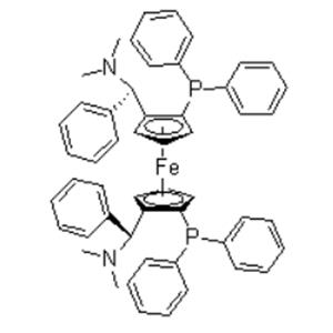 (S,S)-(-)-2,2'-Bis[(R)-(N,N-dimethylamino)(phenyl)methyl]-1,1'-bis(diphenylphosphino)ferrocene