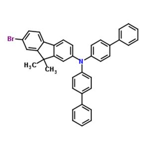 N,N-di([1,1'-biphenyl]-4-yl)-7-bromo-9,9-dimethyl-9H-fluoren-2-amine