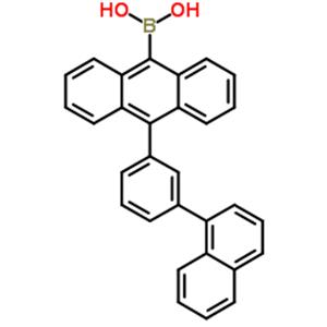 10-(3-(naphthalen-1-yl)phenyl)anthracene-9-boronic acid