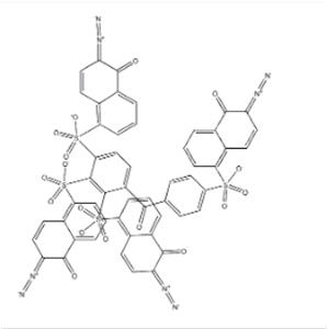 2,3,4,4'-tetrakis(6-diazo-5,6-dihydro-5-oxo-1-naphthylsulfonato)benzophenone