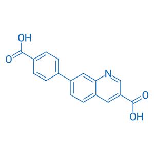 7-(4-Carboxyphenyl)quinoline-3-carboxylic acid