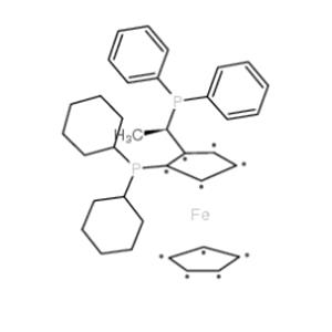 (R)-(-)-1-[(S)-2-(Dicyclohexylphosphino)ferrocenyl]ethyldiphenylphosphine