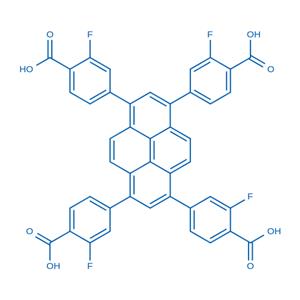 4,4',4'',4'''-(Pyrene-1,3,6,8-tetrayl)tetrakis(2-fluorobenzoic acid)