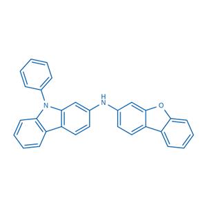 N-(Dibenzo[b,d]furan-3-yl)-9-phenyl-9H-carbazol-2-amine