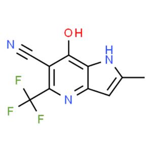 7-Hydroxy-2-methyl-5-(trifluoromethyl)-1H-pyrrolo[3,2-b]pyridine-6-carbonitrile