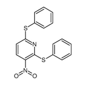 3-nitro-2,6-bis(phenylsulfanyl)pyridine