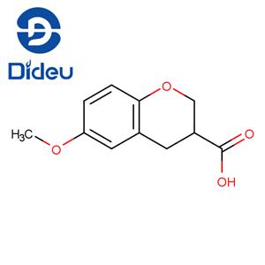2H-1-Benzopyran-3-carboxylic acid, 3,4-dihydro-6-Methoxy-, (3S)-