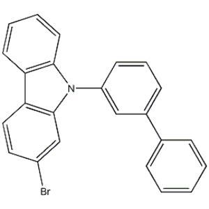 2-Bromo-9-([1,1'-biphenyl]-3-yl)carbazole
