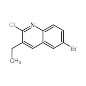 6-Bromo-2-chloro-3-ethylquinoline