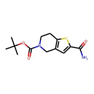 5-t-Butoxycarbonyl-2-carbamoyl-4,5,6,7-tetrahydro-thieno[3,2-c]pyridine